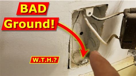 how to fix an open ground in junction box|open ground outlet repair video.